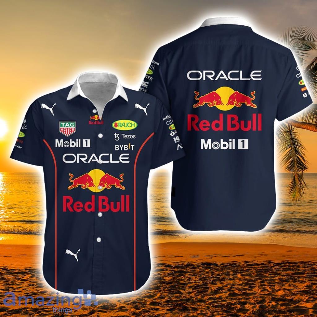 Red Bull Racing Hawaiian Shirt Aloha Shirt Product Photo 1 Red Bull Racing Hawaiian Shirt Aloha Shirt Product Photo 1