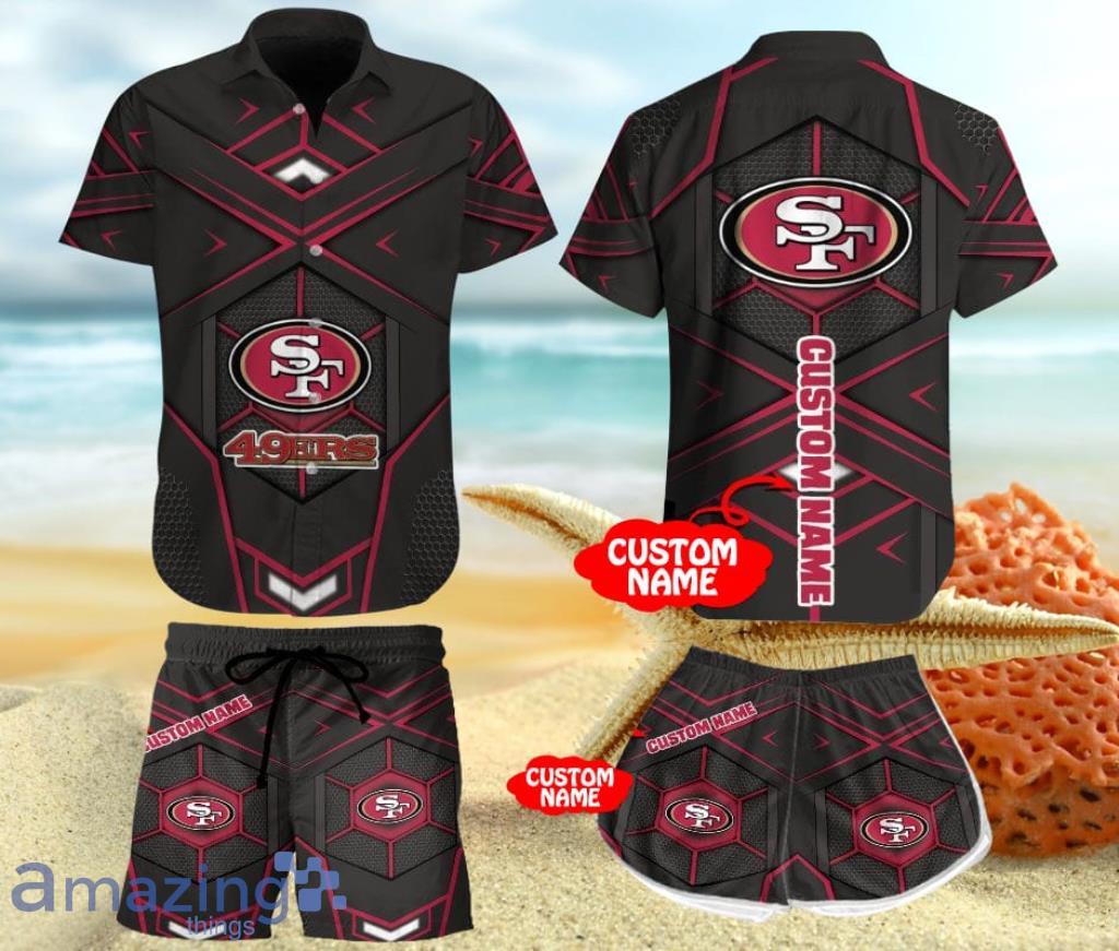 San Francisco 49ers 3D Personalized Hawaii Shirt And Shorts Gift