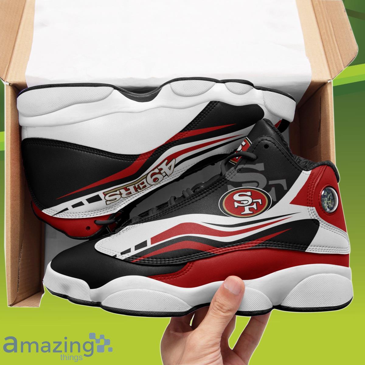 San Francisco 49ers Men's And Women's Air Jordan 13 Shoes