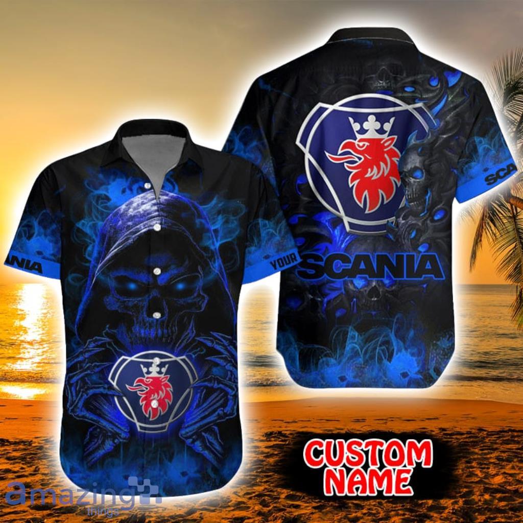 Scania Custom Name Hawaiian Shirt Aloha Shirt Product Photo 1