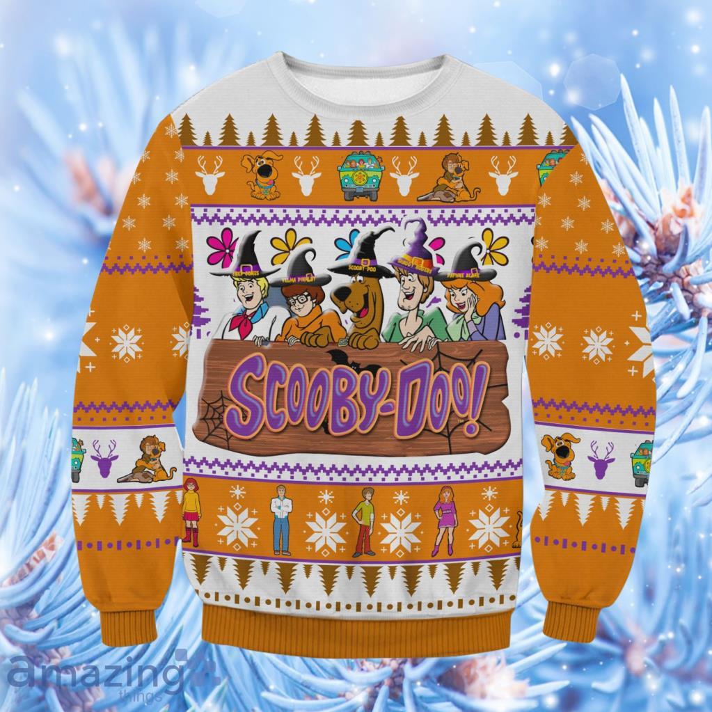 Scooby Doo Halloween Ugly Sweater 3D Gift For Men And Women Product Photo 1