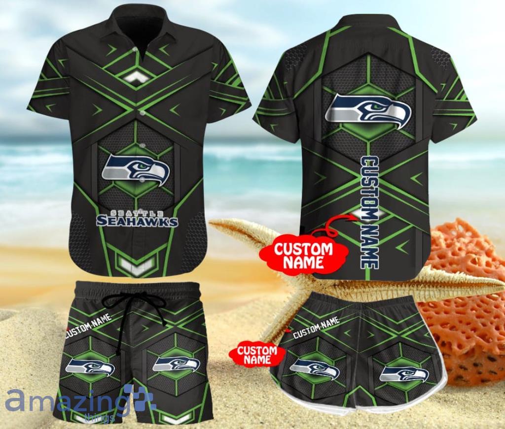 Seattle Seahawks 3D Personalized Hawaii Shirt And Shorts Gift For Men And  Women