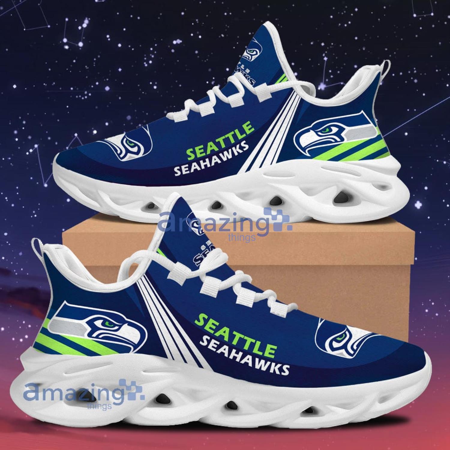 Seattle Seahawks Sneakers Max Soul Shoes