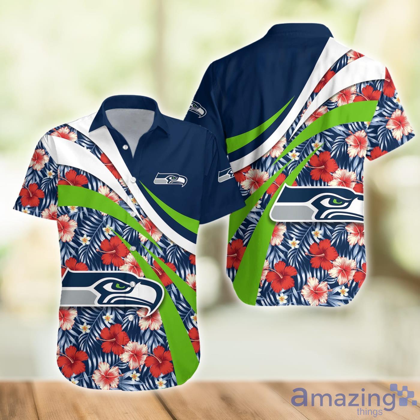 Seattle Seahawks Nfl Hawaiian Aloha Hawaiian Shirt And Shorts