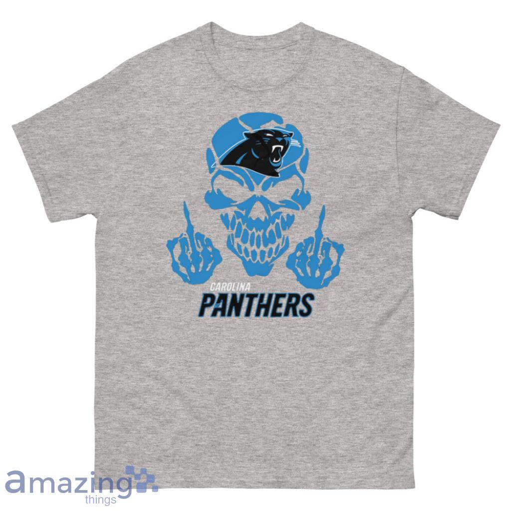 Skull Carolina Panthers Nfl Shirt - High-Quality Printed Brand