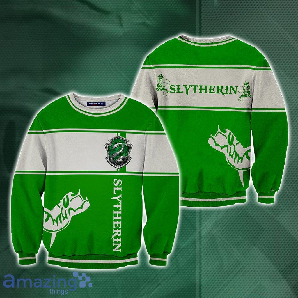 Slytherin Harry Potter Ugly Christmas Sweater 3D Product Photo 1