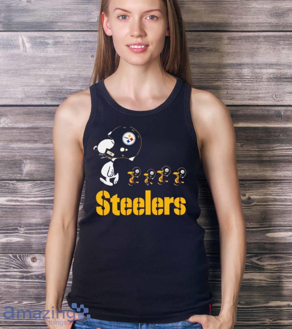 Pittsburgh Steelers Cute Snoopy 3D Shirt