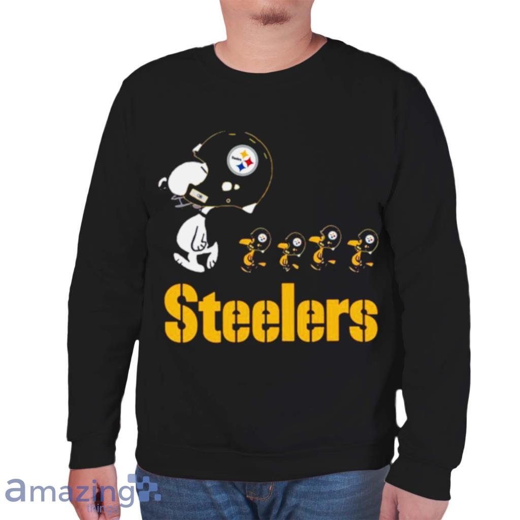 Pittsburgh Steelers Santa Snoopy Brings Christmas To Town T-Shirt - T-shirts  Low Price