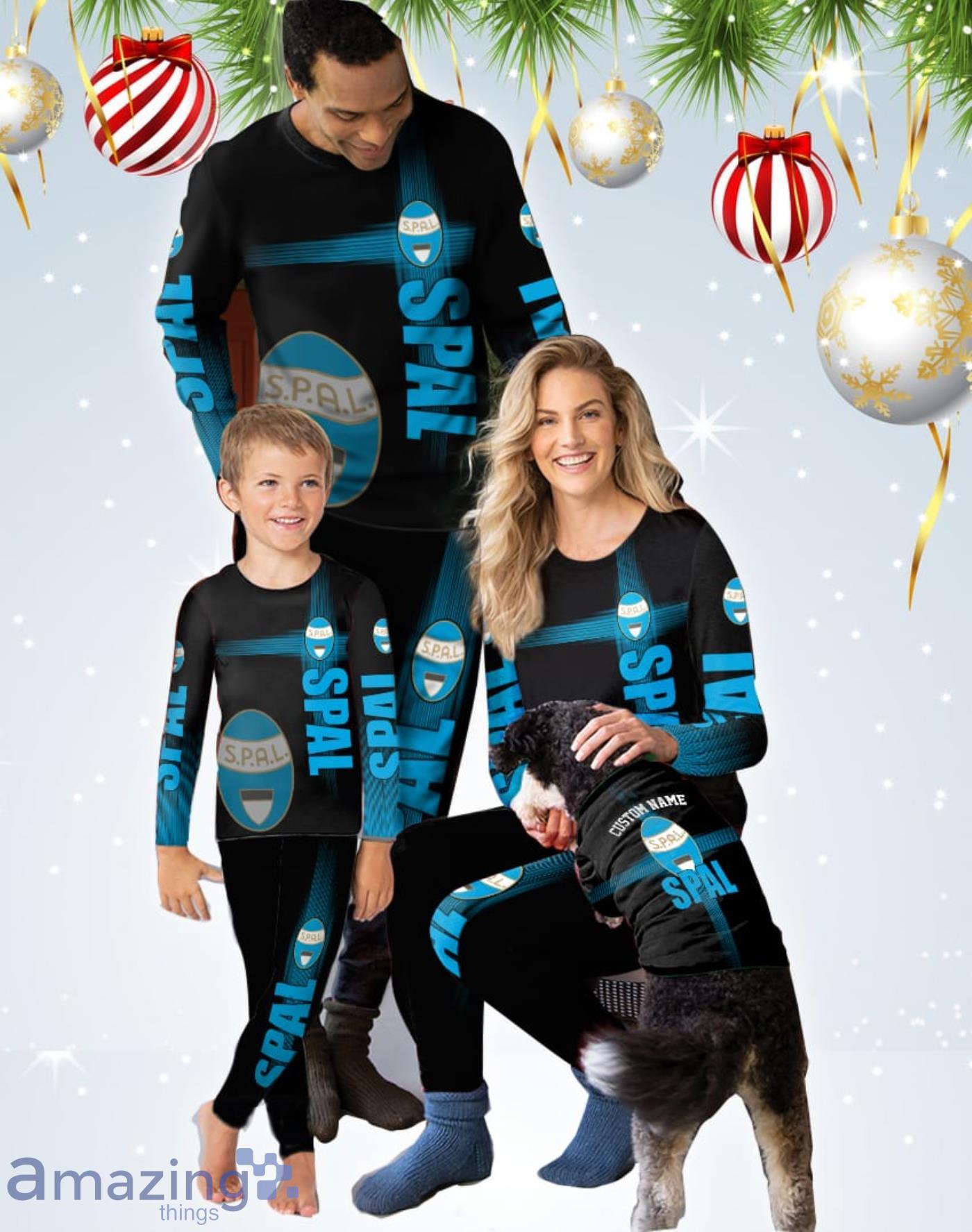 SPAL Custom Name Pajamas Set For Family Sport Fans Gift Product Photo 1