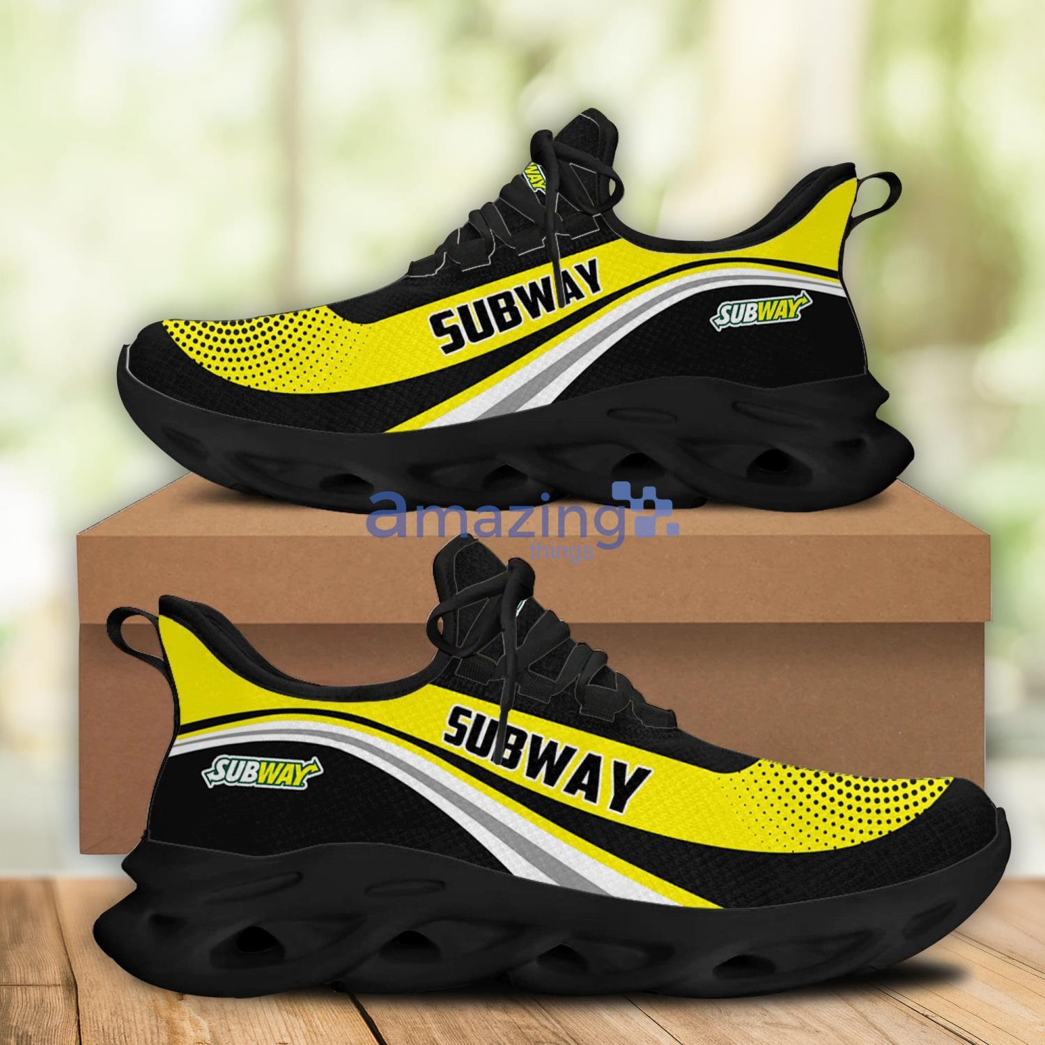 Subway Max Soul Shoes Unique Running Sneakers For Men And Women Product Photo 1
