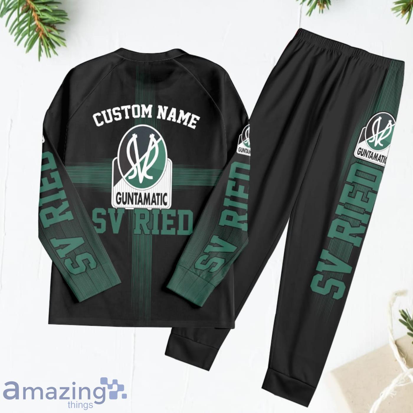 SV Ried Custom Name Pajamas Set For Family Sport Fans Gift image SV Ried Custom Name Pajamas Set For Family Sport Fans Gift Product Photo 3
