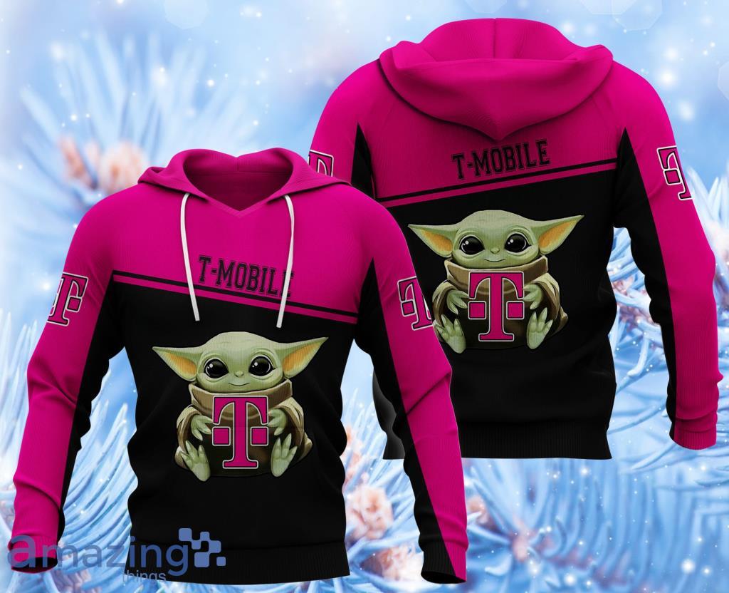 T-Mobile Logo Baby Yoda Hoodie 3D All Over Print Gift For Big Fans Product Photo 1 T-Mobile Logo Baby Yoda Hoodie 3D All Over Print Gift For Big Fans Product Photo 1