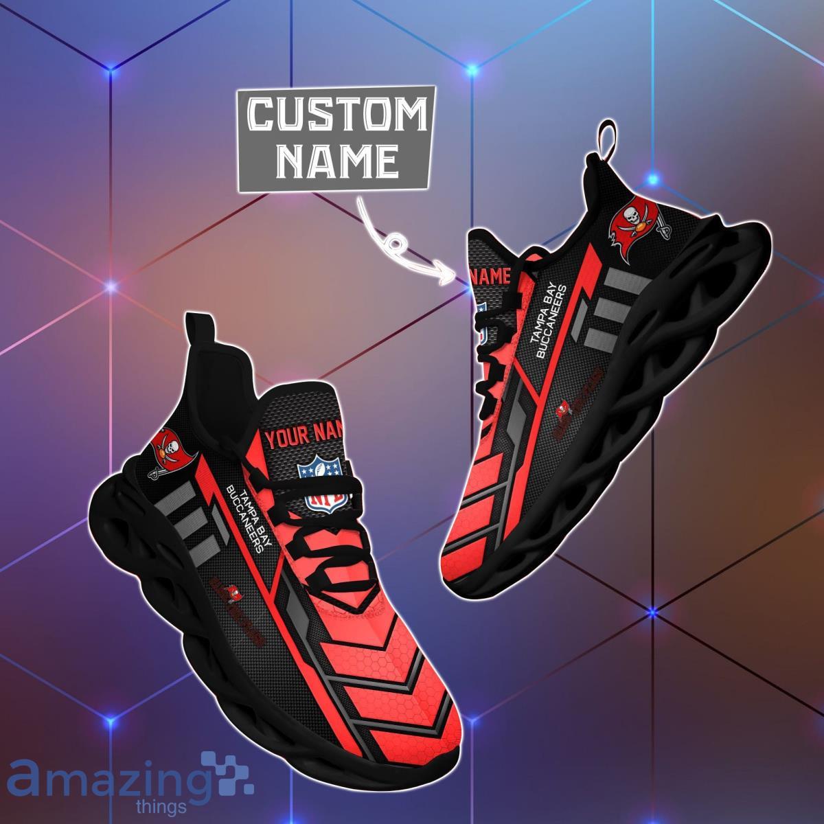 Tampa Bay Buccaneers Custom Name Max Soul Shoes Best Gift For Men And Women image Tampa Bay Buccaneers Custom Name Max Soul Shoes Best Gift For Men And Women Product Photo 4