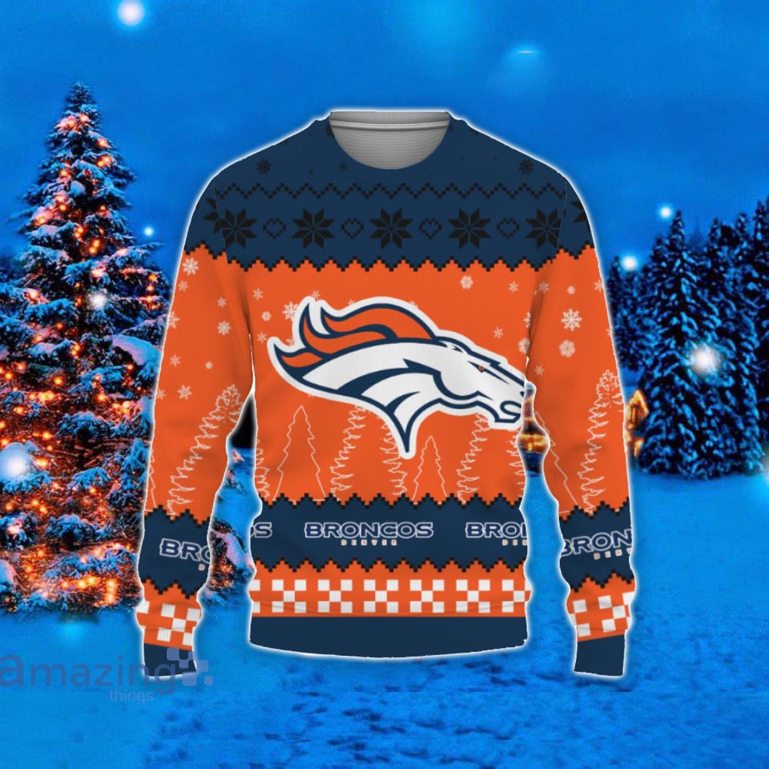 broncos holiday sweater