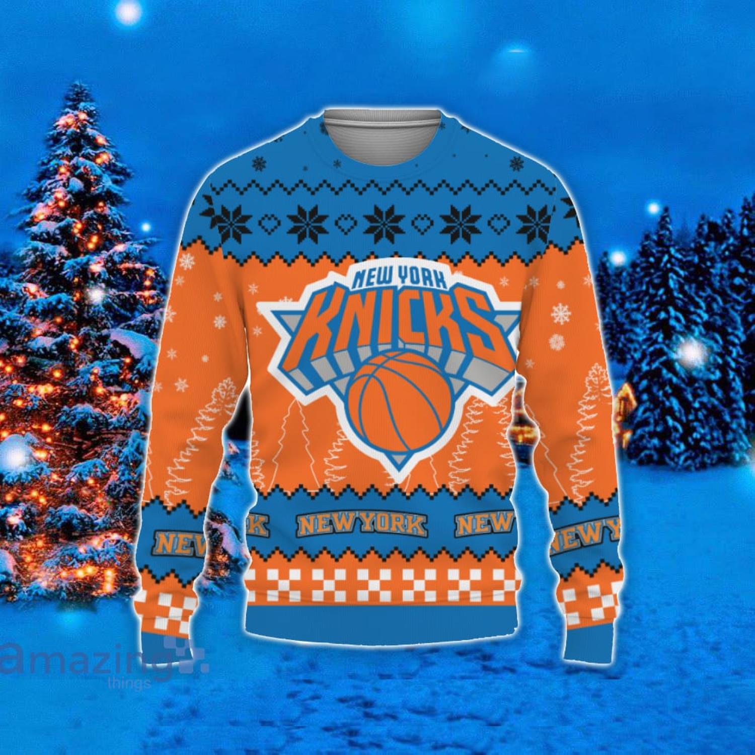 Team Logo Snowflake Pattern Minnesota Timberwolves Ugly Christmas Sweater  For Fans
