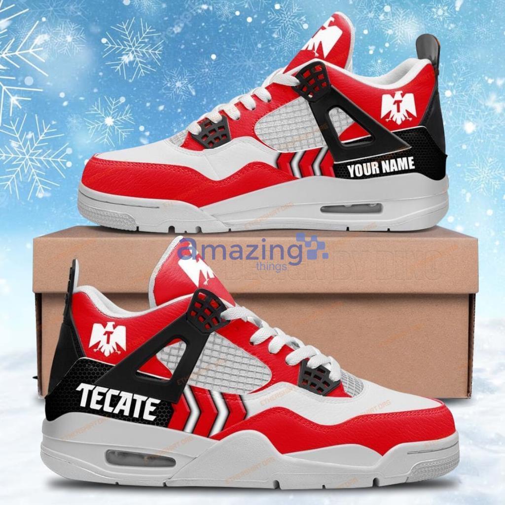 Tecate Custom Name Air Jordan 4 Sneaker Shoes For Men And Women
