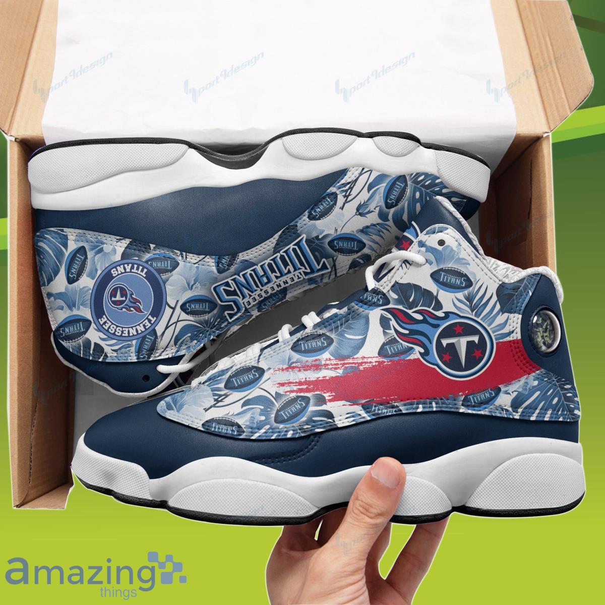 Tennessee Titans Air Jordan 13 Sneakers Unique Gift For Friends