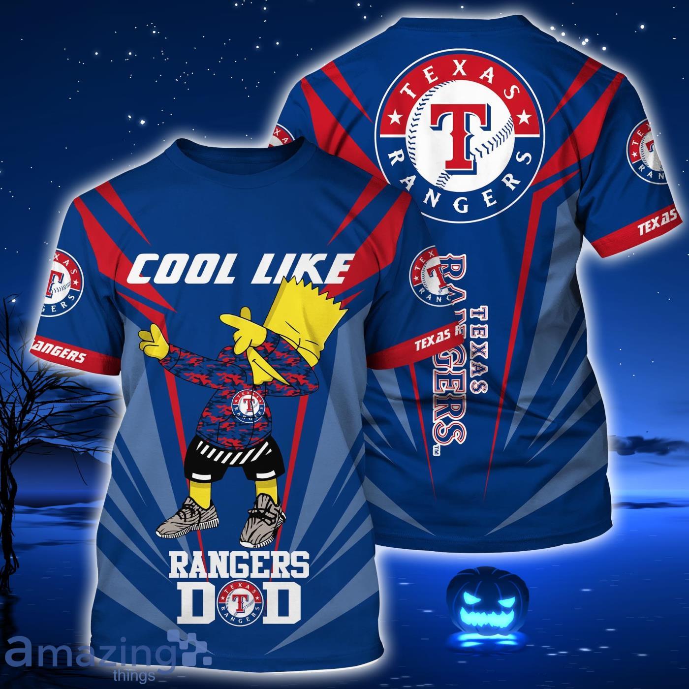 Cute Texas Rangers Shirts 3D Surprise Gifts For Texas Rangers Fans