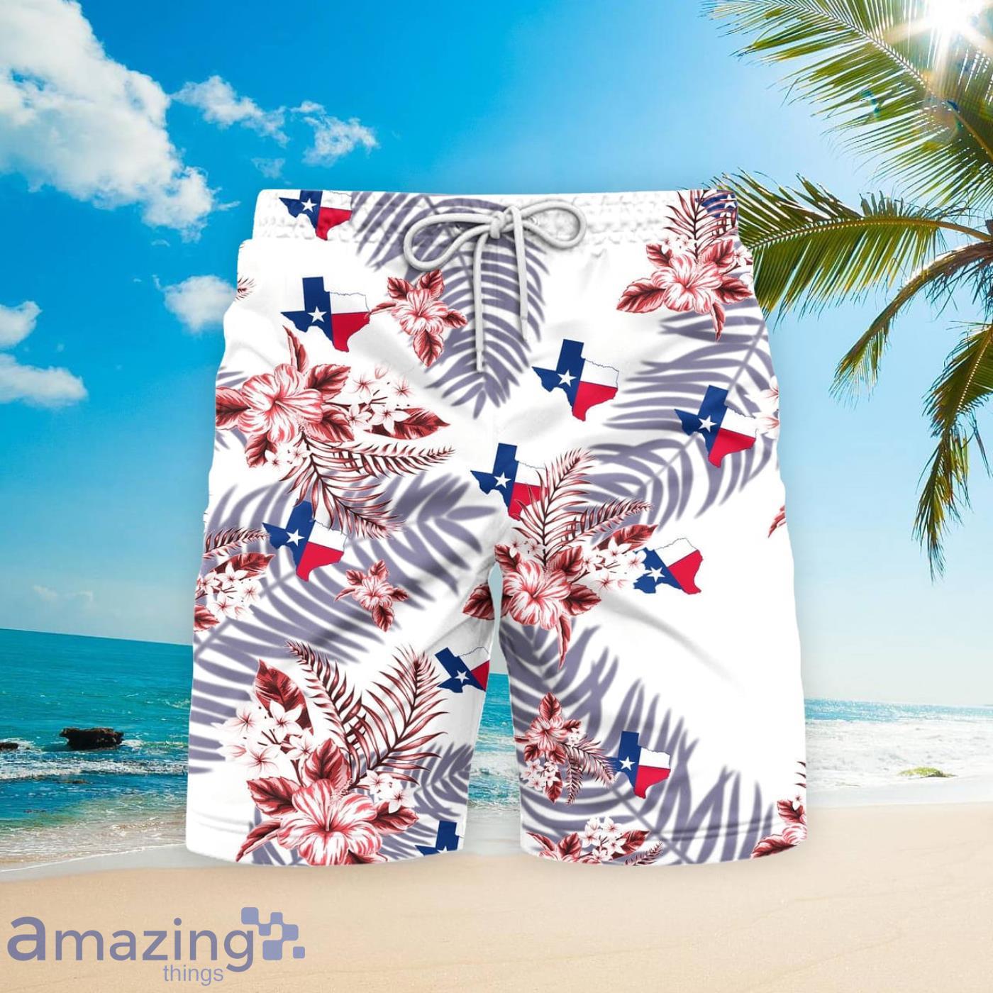 Texas Summer Beach Short For Men Best Gift For Summer Product Photo 1