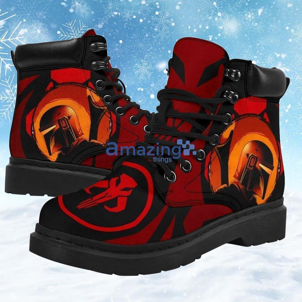 The Mandalorian Casual Shoes Vegan Leather Boot Shoes Product Photo 1