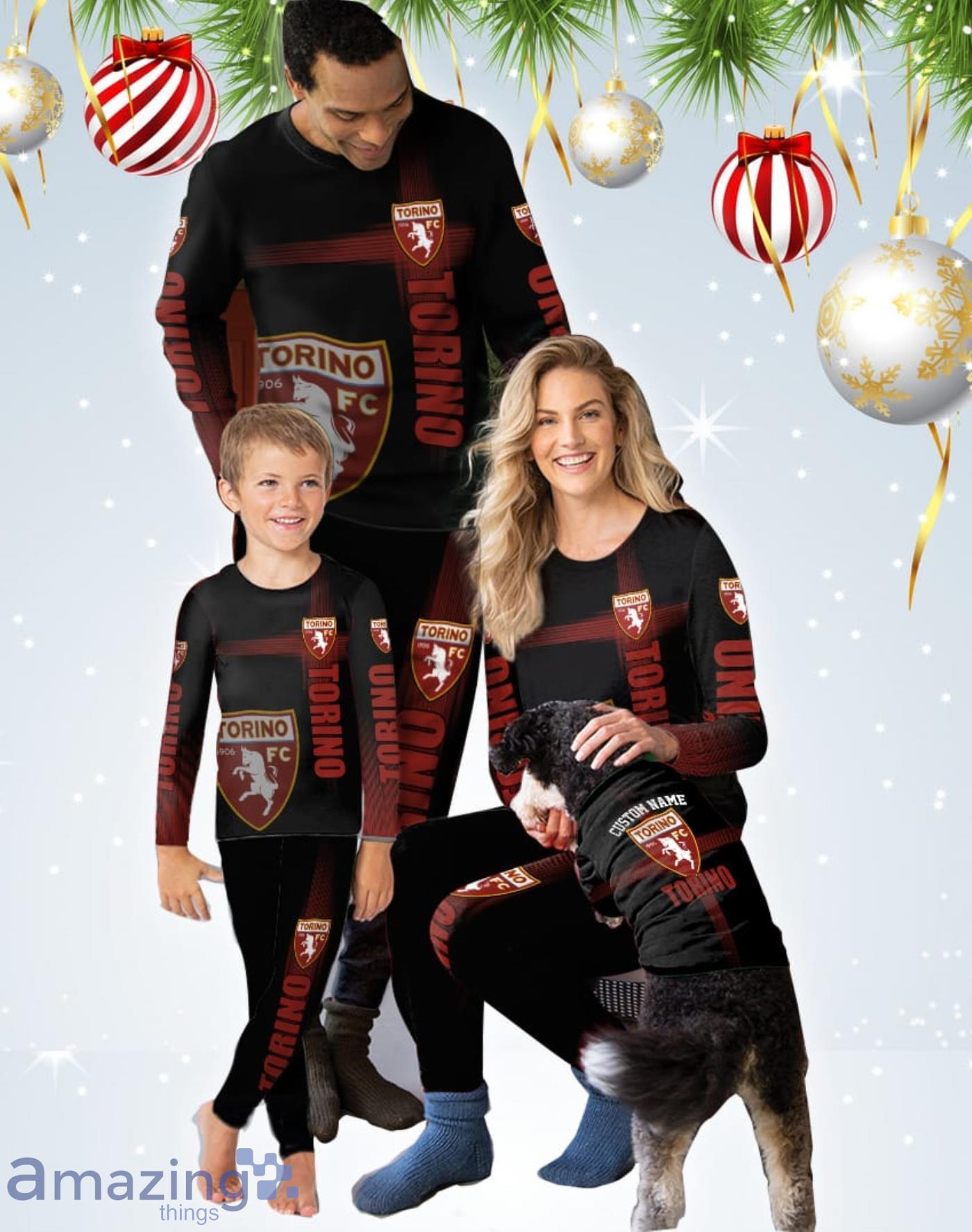 Torino Custom Name Pajamas Set For Family Sport Fans Gift Product Photo 1