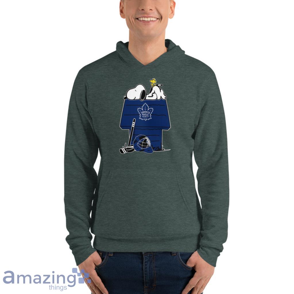 Toronto Mapples Leafs Ice Hockey Snoopy And Woodstock NHL Youth Hoodie 