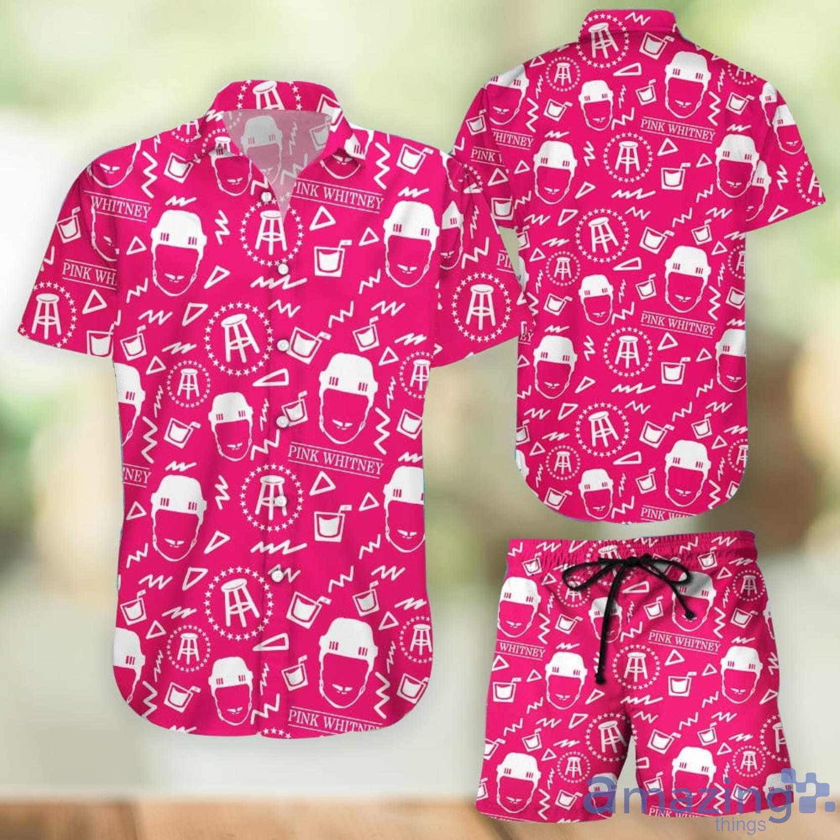 Tropical Bros X Pink Whitney Hawaiian Shirt And Shorts Summer Gift Product Photo 1
