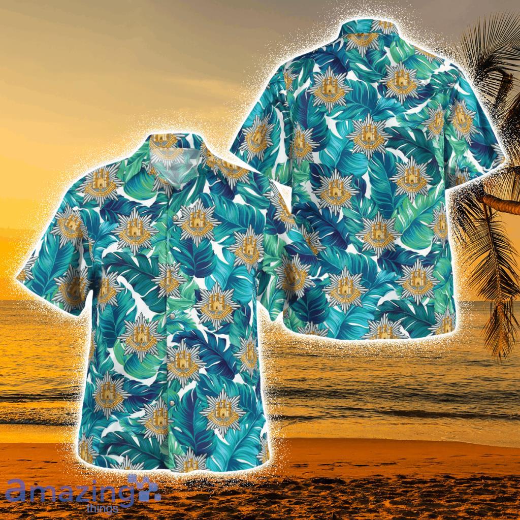 United Kingdom, British Army, Royal Anglian Regiment Tropical Hawaiian Shirt Product Photo 1 United Kingdom, British Army, Royal Anglian Regiment Tropical Hawaiian Shirt Product Photo 1
