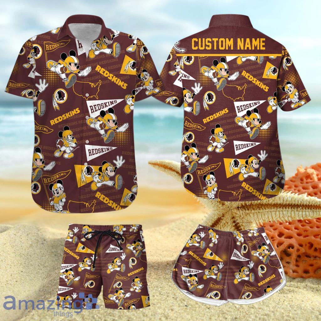 Washington Football Team 3D Personalized Hawaii Shirt And Shorts Gift For  Men And Women