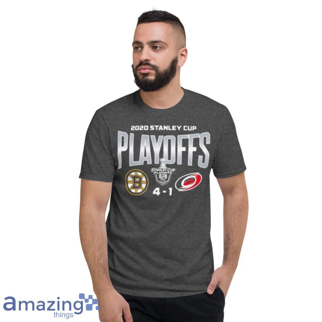 2020 stanley cup playoffs boston bruins 4 1 carolina hurricanes shirt image 2020-stanley-cup-playoffs-boston-bruins-4-1-carolina-hurricanes-shirt Product Photo 3