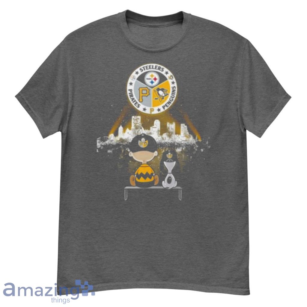 Snoopy and Charlie Brown Steelers happy Halloween shirt, hoodie, sweater  and v-neck t-shirt