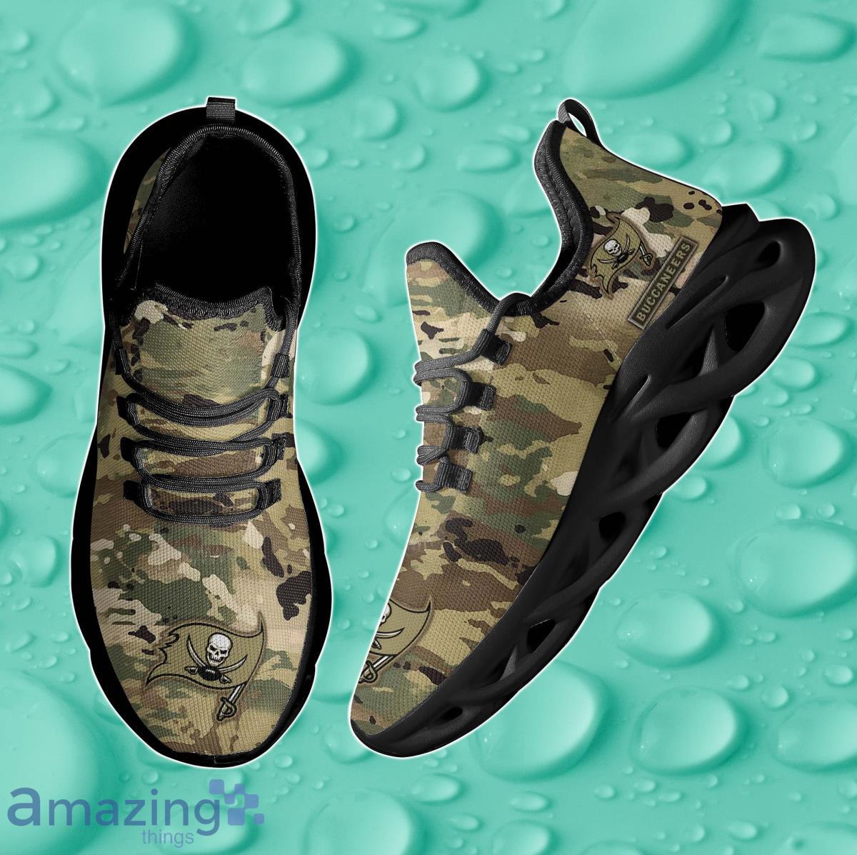 Tampa Bay Buccaneers Camo Camouflage Design Running Sneaker Max Soul Shoes  Gift For Men And Women - Banantees