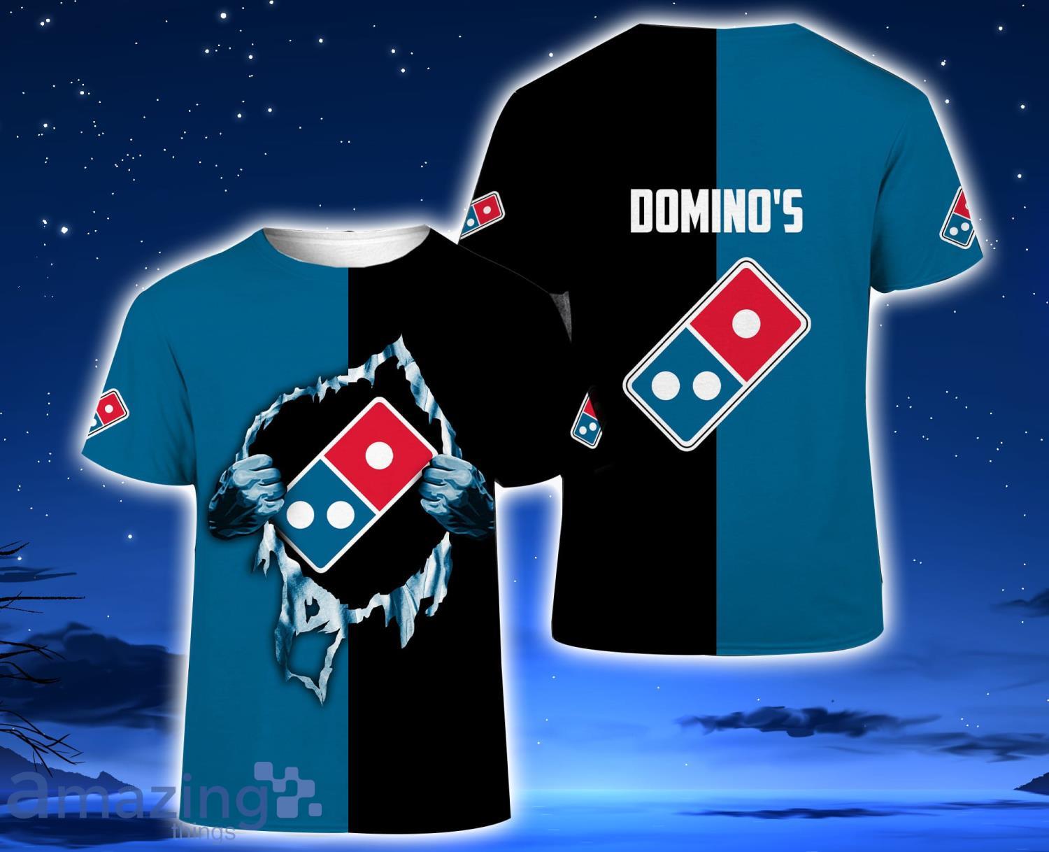 Domino's Pizza All Over Printed 3D T-Shirt Unisex Men And Women Gift