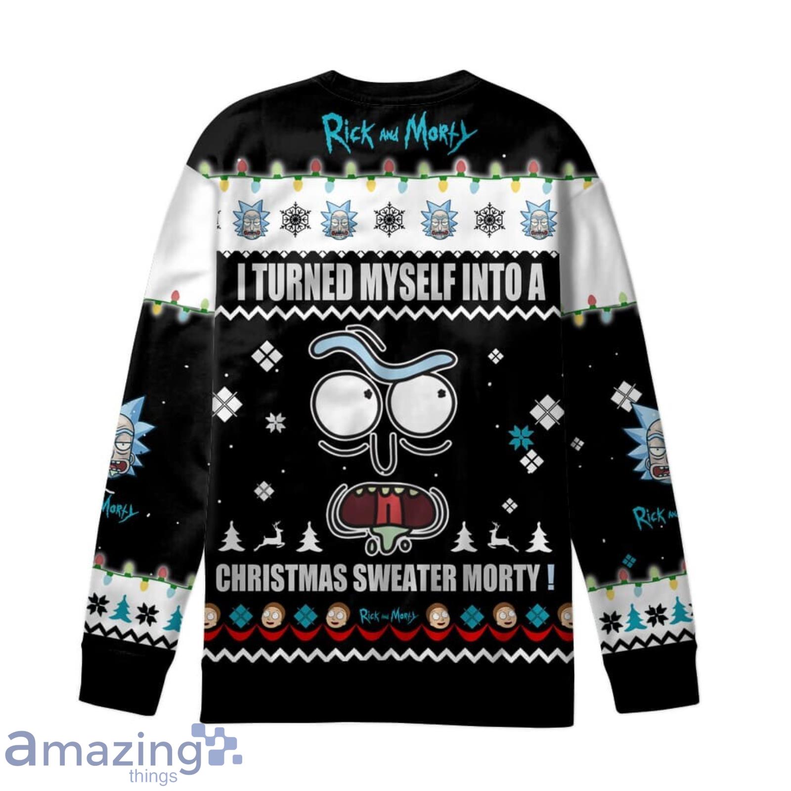 Christmas sweater cheap morty