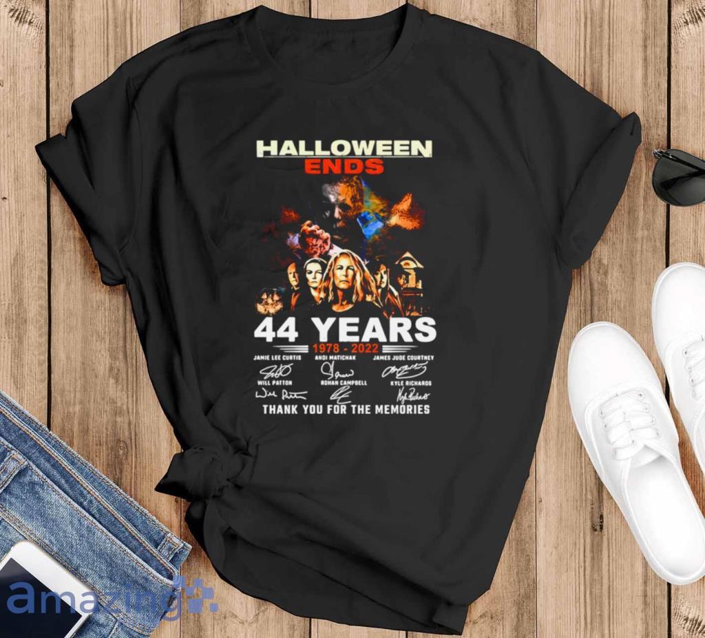 44 Years Of Halloween Ends 1978 Shirt Product Photo 1
