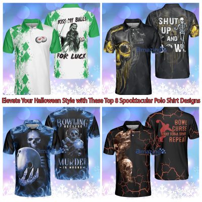 Elevate Your Halloween Style with These Top 8 Spooktacular Polo Shirt Designs
