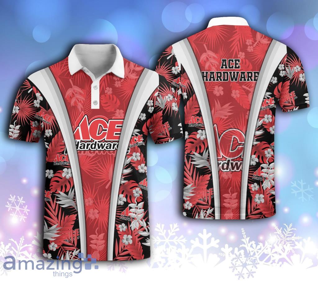 Ace Hardware Logo Paern Tropical Polo Shirt Gift For Big Fans Product Photo 1