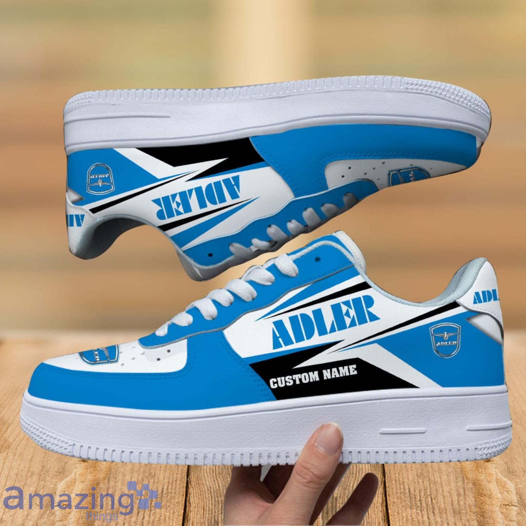 Adler Custom Name Any Logo Or Car Air Force Shoes Gift For Men And Women Product Photo 1