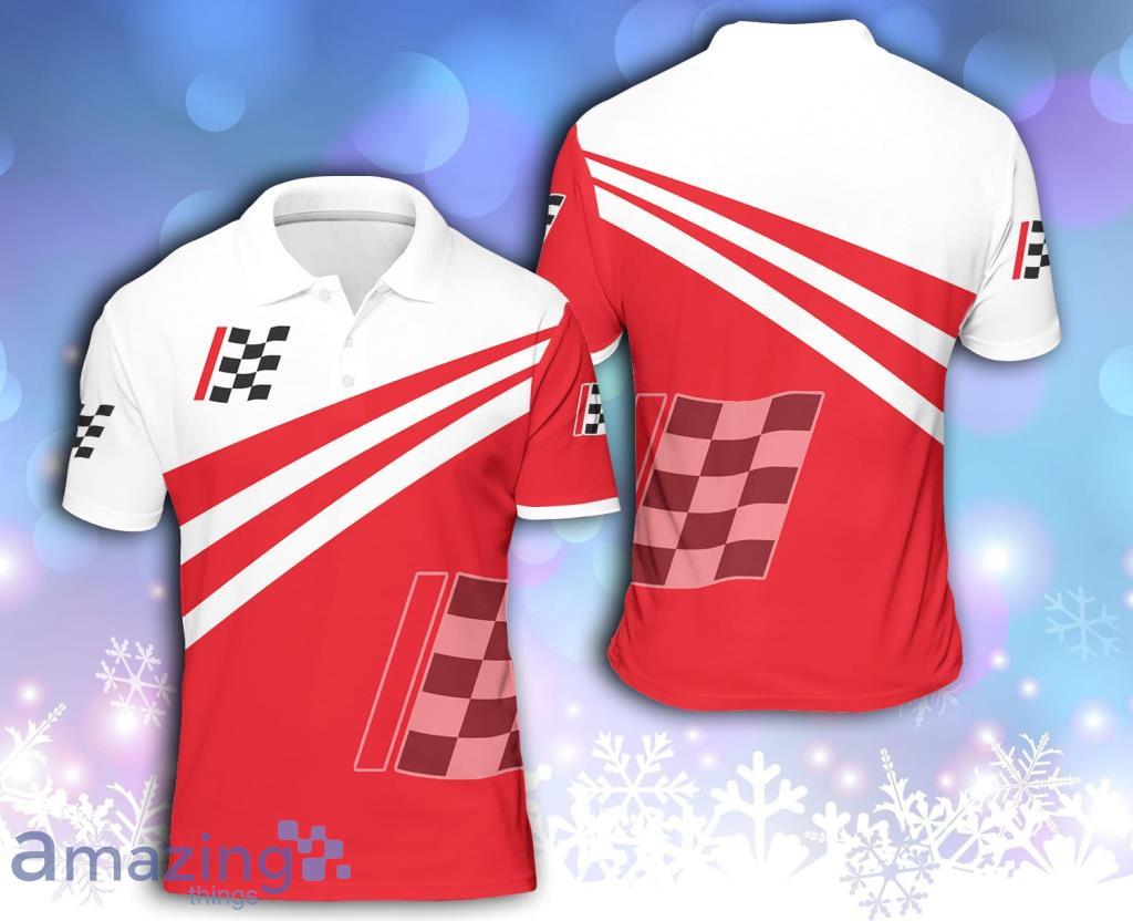 Advance Auto Parts White And Red Polo Shirt Gift For Big Fans Product Photo 1