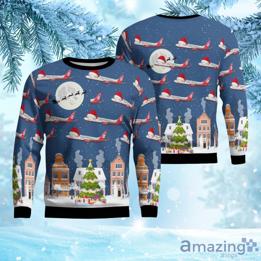 Air Berlin Boeing 737-800 Flying Home For Christmas Christmas Christmas Ugly Sweater 3D Product Photo 1 Air Berlin Boeing 737-800 Flying Home For Christmas Christmas Christmas Ugly Sweater 3D Product Photo 1