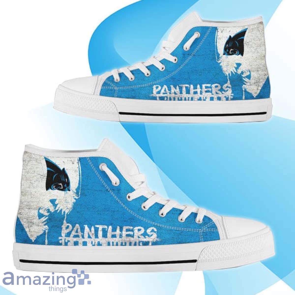 Alien Movie Carolina Panthers High Top Canvas Shoes Best Gift Product Photo 2