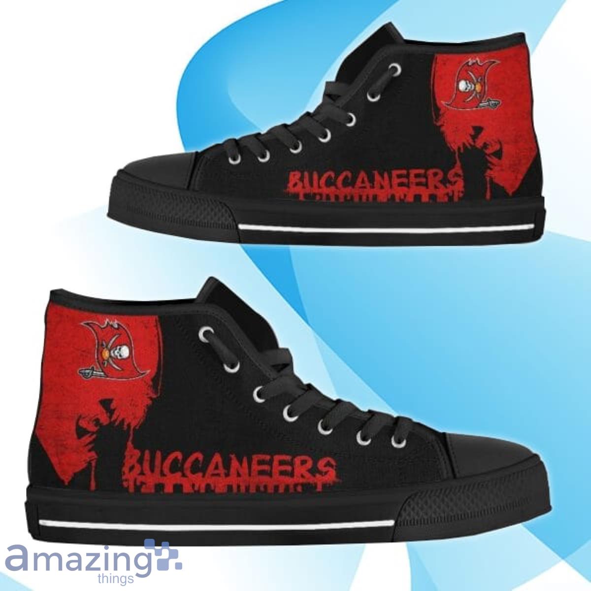 Alien Movie Tampa Bay Buccaneers NFL Custom High Top Canvas Shoes Best Gift Product Photo 1