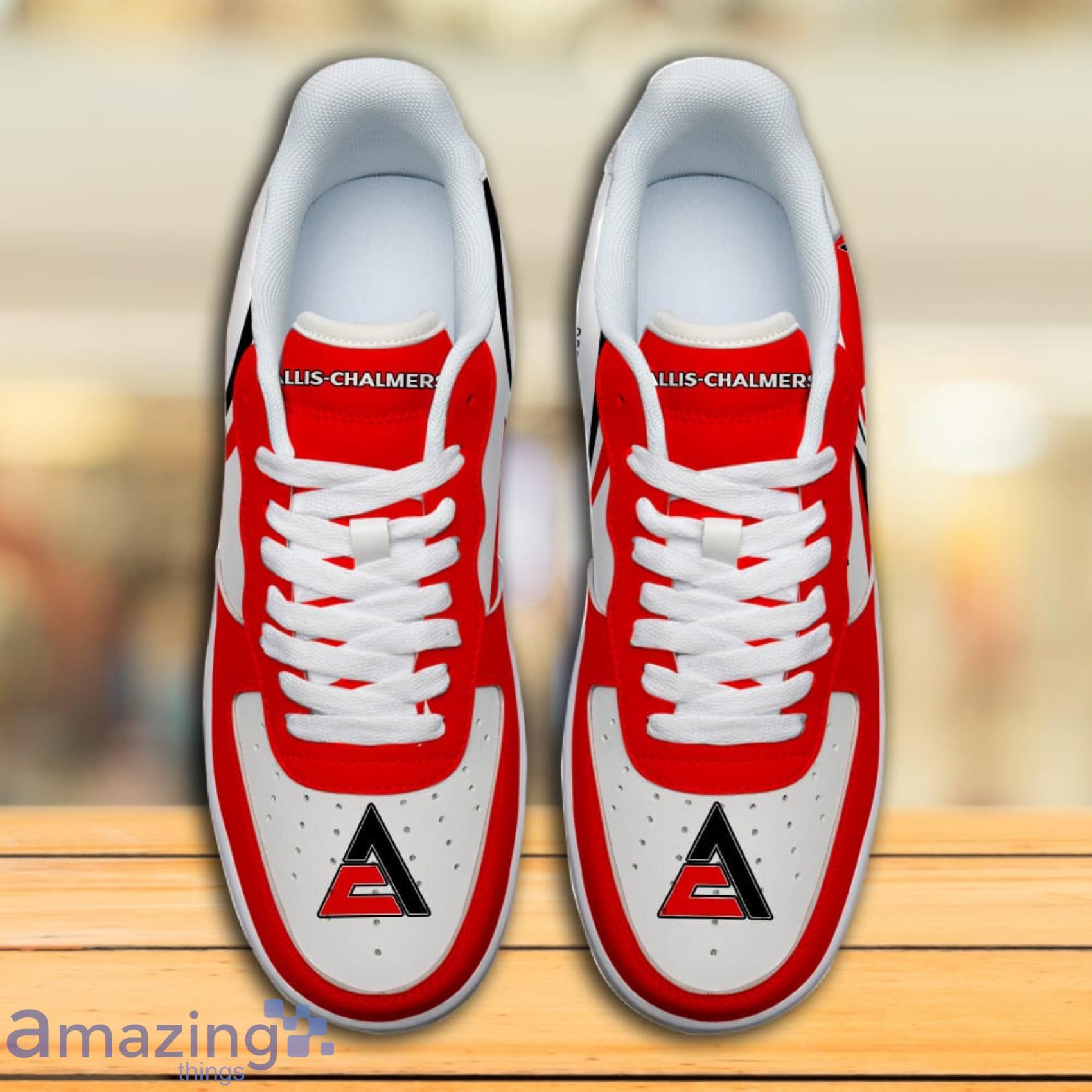 Allis Chalmers Custom Name Any Logo Or Car Air Force Shoes Gift For Men And Women image Allis Chalmers Custom Name Any Logo Or Car Air Force Shoes Gift For Men And Women Product Photo 3