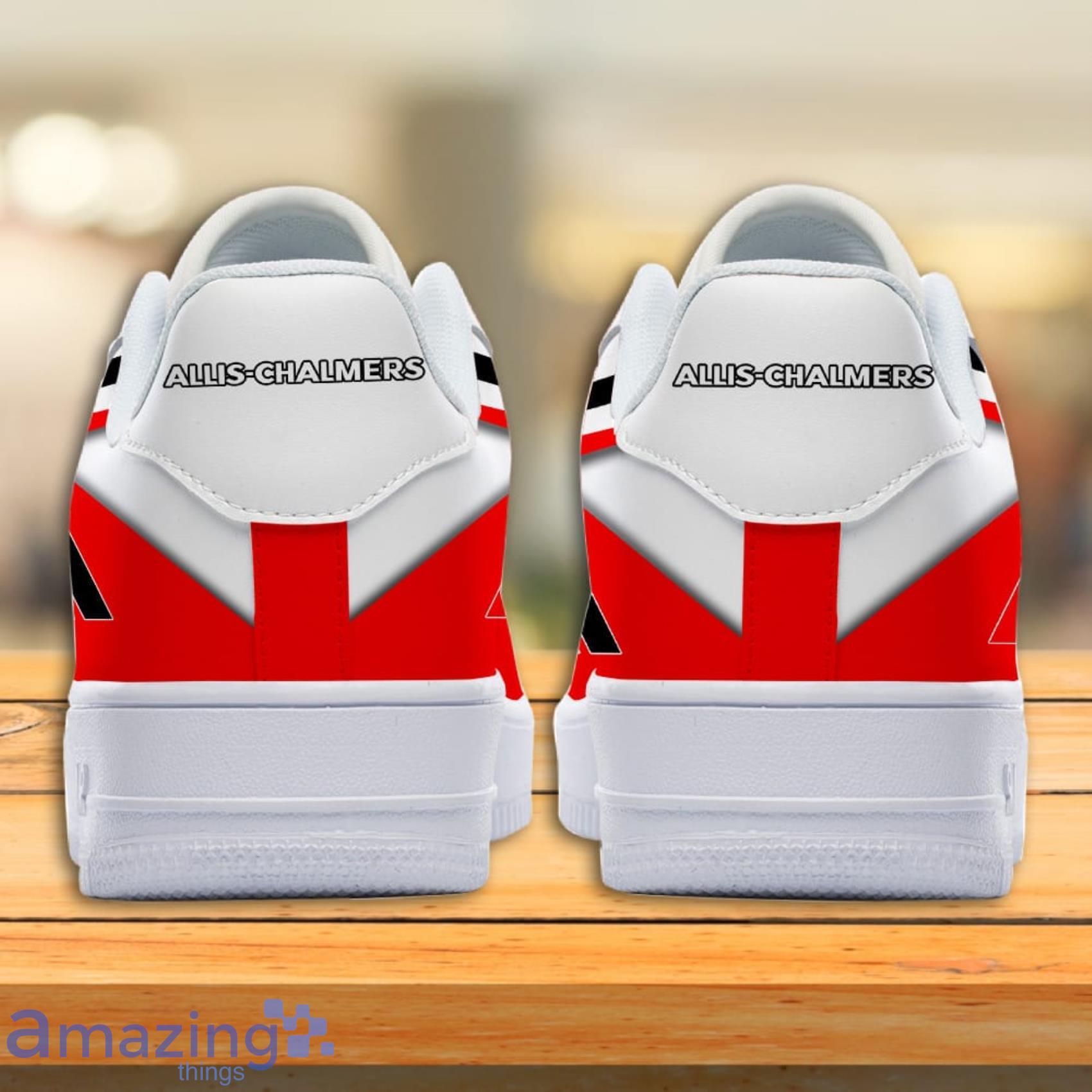 Allis Chalmers Custom Name Any Logo Or Car Air Force Shoes Gift For Men And Women image Allis Chalmers Custom Name Any Logo Or Car Air Force Shoes Gift For Men And Women Product Photo 4