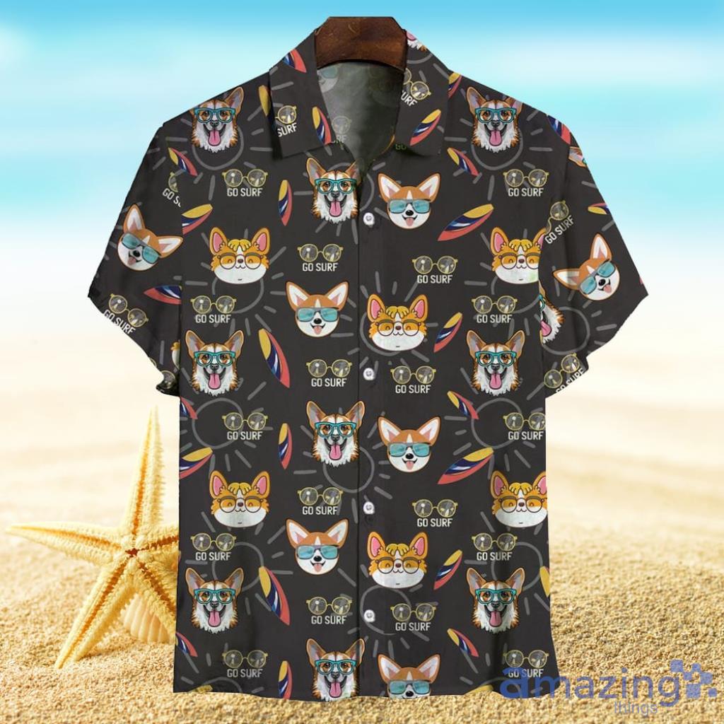 Aloha Hawaiian Welsh Corgi Shirt Tropical Lover Xmas Gift Product Photo 1