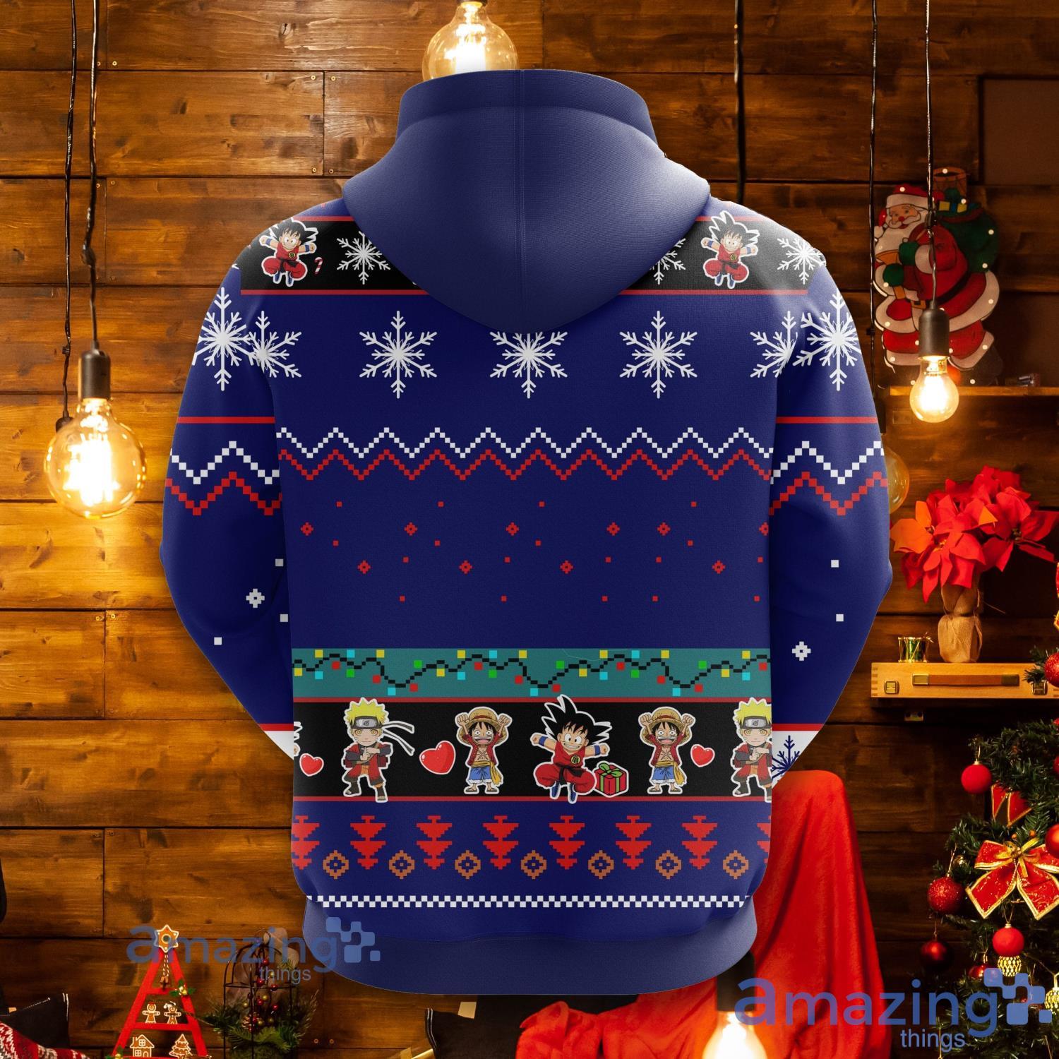Anime Character Top Christmas Cute Noel Mc 3D Hoodie Men And Women Christmas Gift image Anime Character Top Christmas Cute Noel Mc 3D Hoodie Men And Women Christmas Gift Product Photo 2