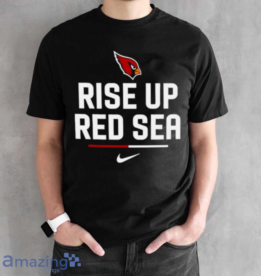 Arizona Cardinals Rise Up Red Sea Shirt image Arizona Cardinals Rise Up Red Sea Shirt Product Photo 2