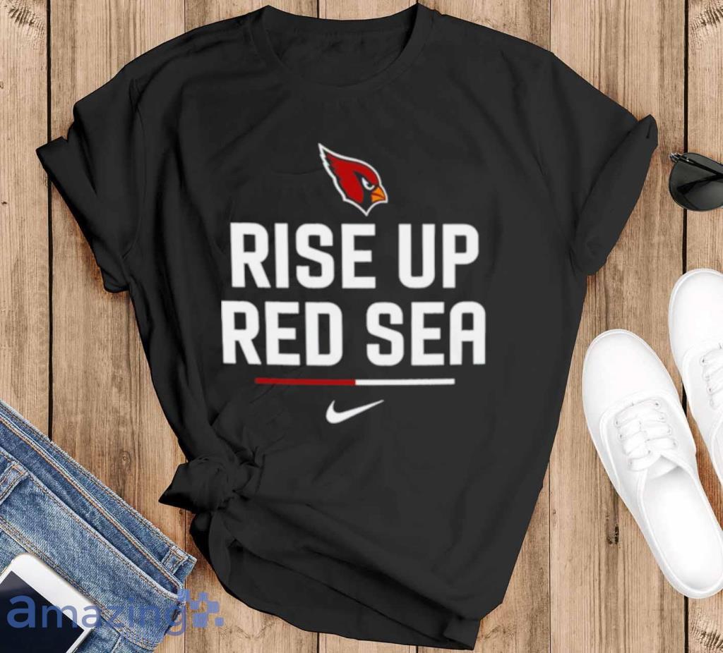 Arizona Cardinals Rise Up Red Sea Shirt Product Photo 1