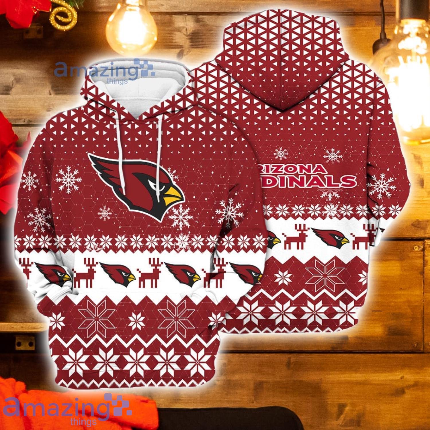 Arizona Cardinals Sports Football American New Trends 3D Hoodie Christmas Gift For Men And Women Product Photo 1