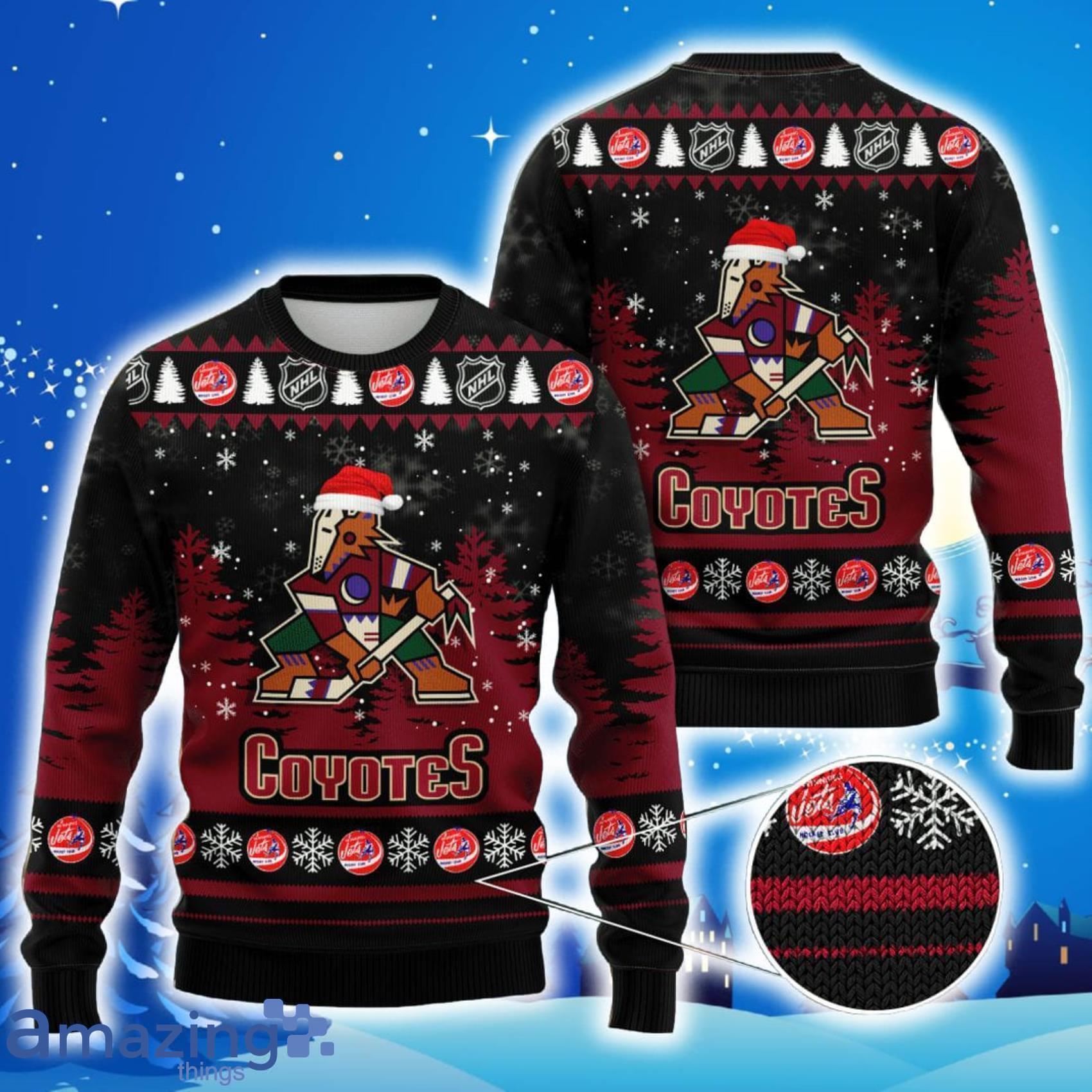 Arizona Coyotes American Sports Teams Knitted Christmas 3D Sweater